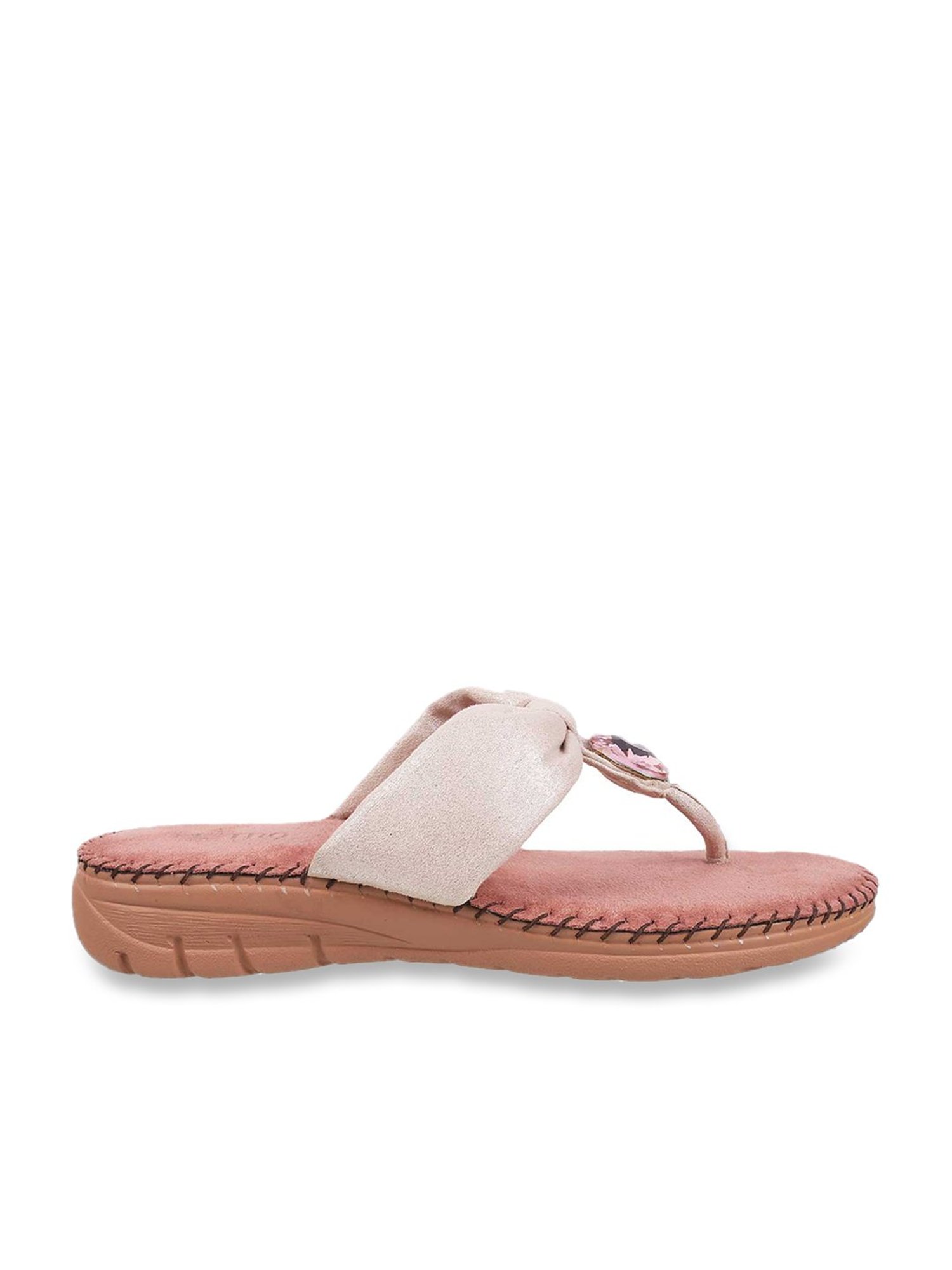 Metro Pink Thong Sandals