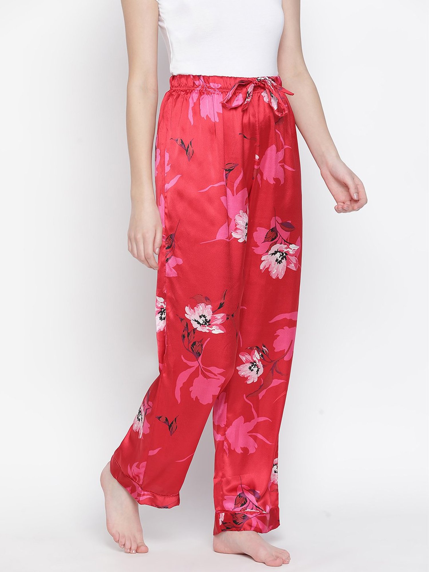 Oxolloxo Pink Floral Print Pyjamas