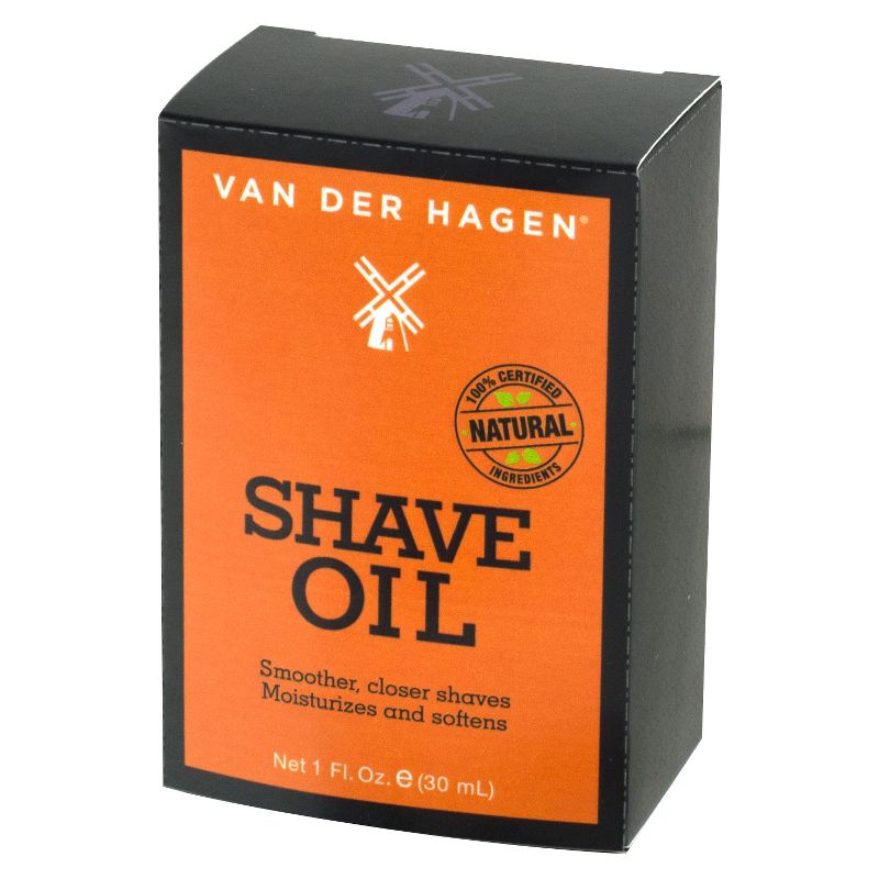 Van Der Hagen Shave Oil - 1 fl oz