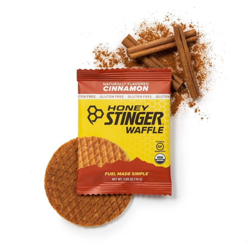 Honey Stinger Cinnamon Waffle Nutrition Bars