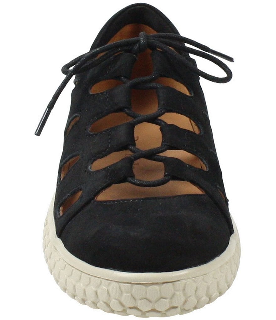 L'Amour Des Pieds Zarah Leather Cut Out Oxfords