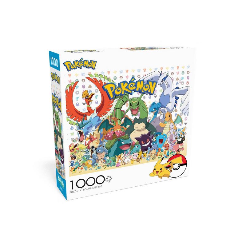 Buffalo Games Entertainment: Pokémon- All-Stars Jigsaw Puzzle - 1000pc