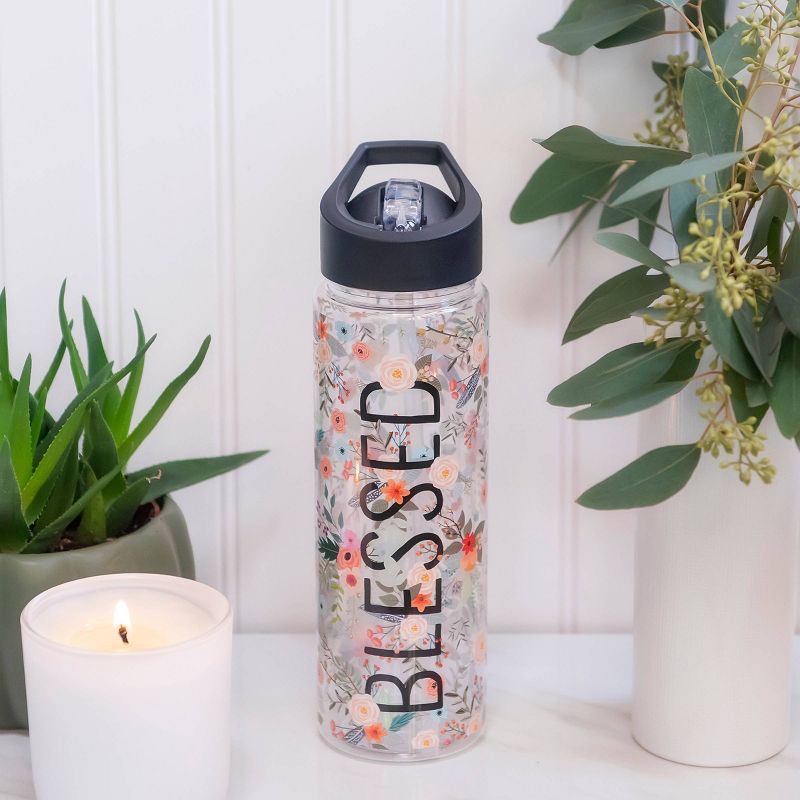 OCS Designs 17oz Tritan Secret Garden Blessed