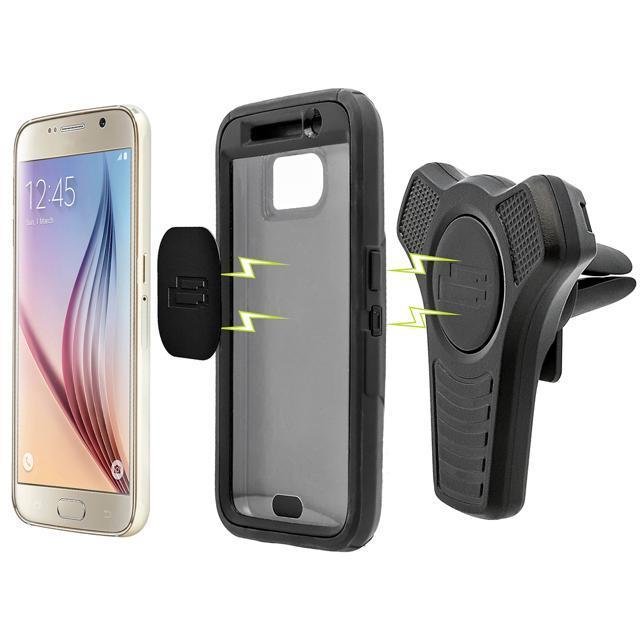 Bracketron BT1-904-2 QuikMagnet Vent Mount for Smartphones and GPS Devices - Black