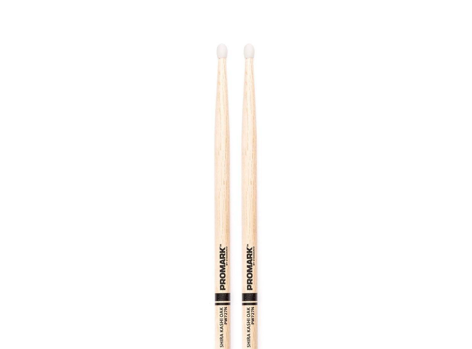 Promark 727N Shira Kashi Oak Nylon Tip Drumsticks