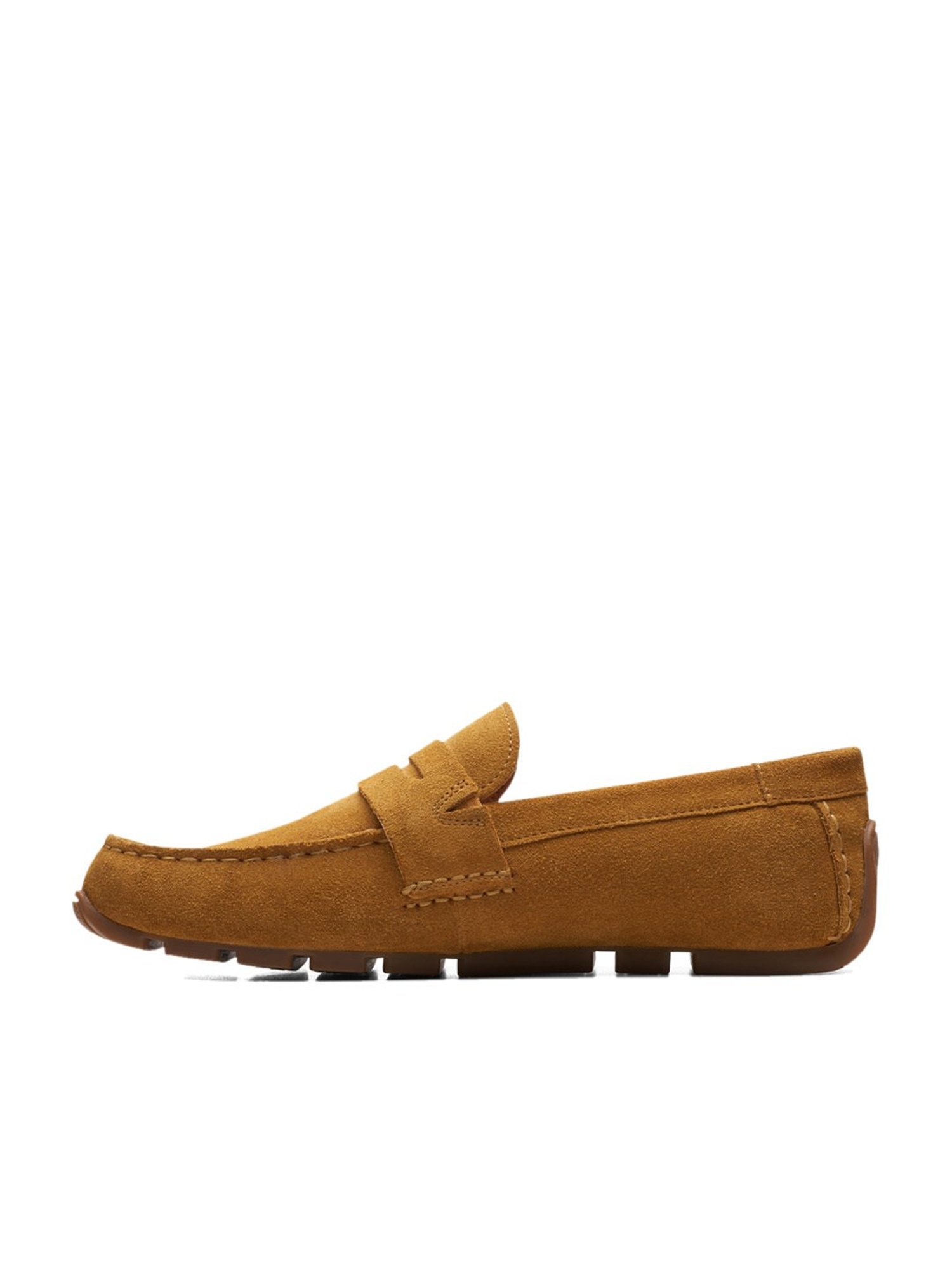 Clarks Men's Oswick Bar Tan Loafers
