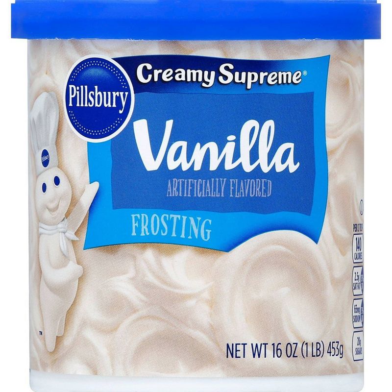 Pillsbury Creamy Supreme Vanilla Frosting - 16oz