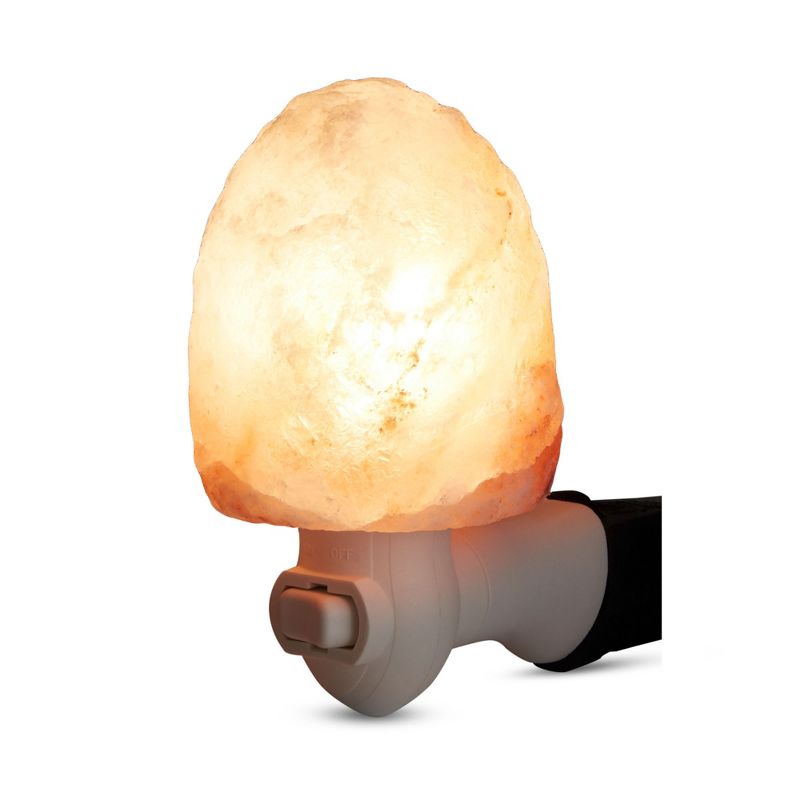 Salacia Himalayan Natural Salt Lamp Night Light, Pink (2 Pack)
