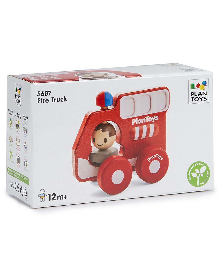 Plan Toys Fire Truck Toy