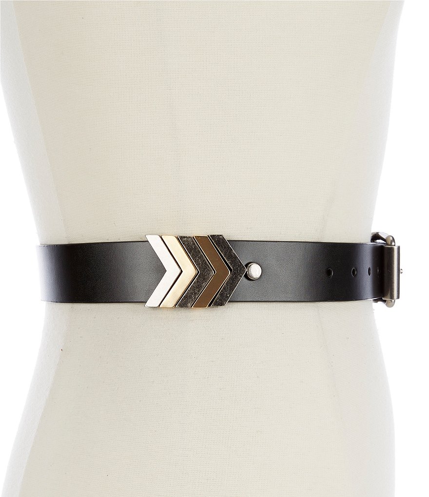 Women's Leopard Print Faux Hair Belt - Universal Thread™ Brown 2X