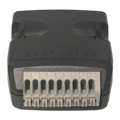 Coolgear DB9 Female 9-Pin to Terminal Block Adapter