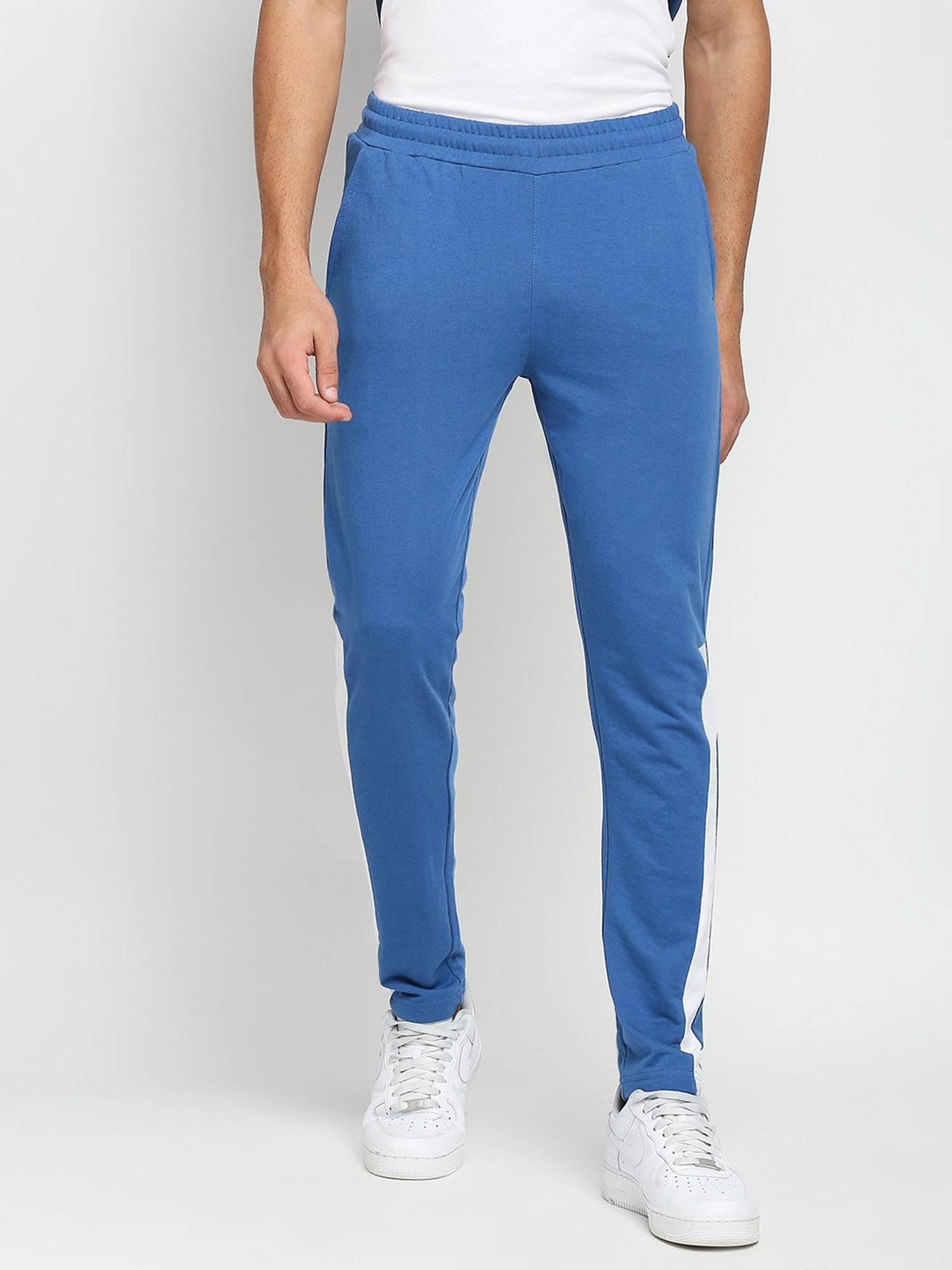 Fitz Royal Blue Slim Fit Trackpants