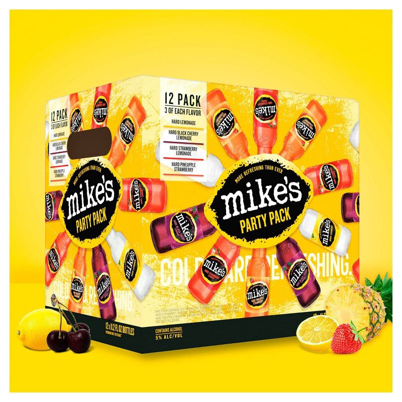 Mike's Hard Lemonade Variety Party Pack - 12pk/11.2 fl oz Bottles