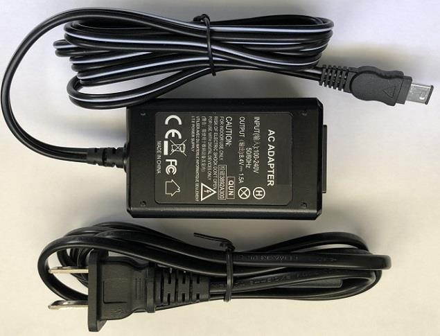 Globalsaving AC Adapter for Sony Handycam Camcorder DCR-TRV350 Power Supply AC Adapter Cable Cord Charger
