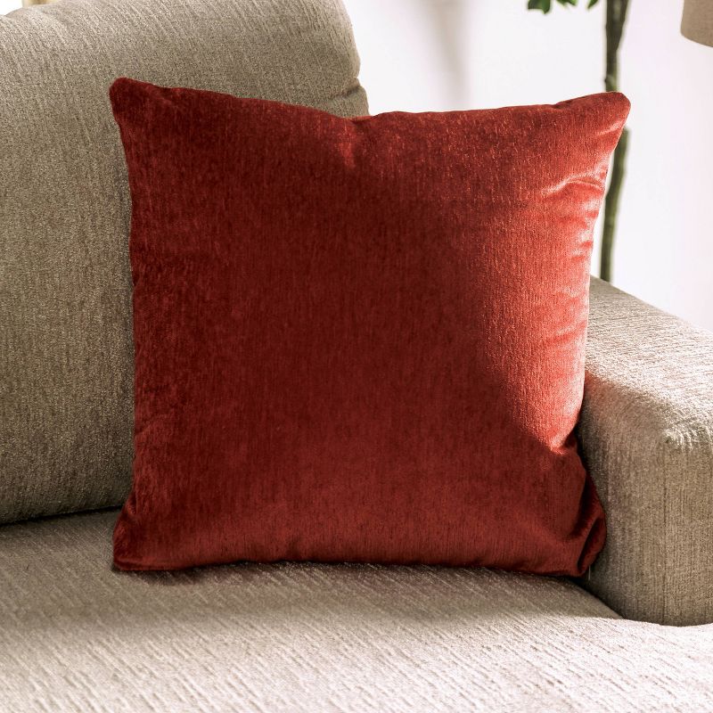 Sandrock Upholstered Sectional Beige/Dark Brown/Vermilion - HOMES: Inside + Out