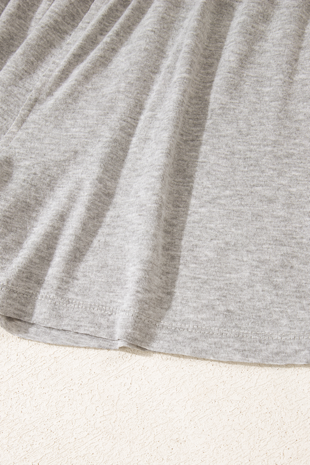 Skobeloff Textured Ruffle Split Top and Drawstring Shorts Set