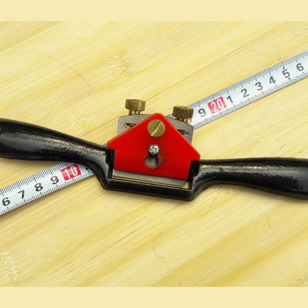 Adjustable Spokeshave Flat Base Metal Wood Craft Hand Tool