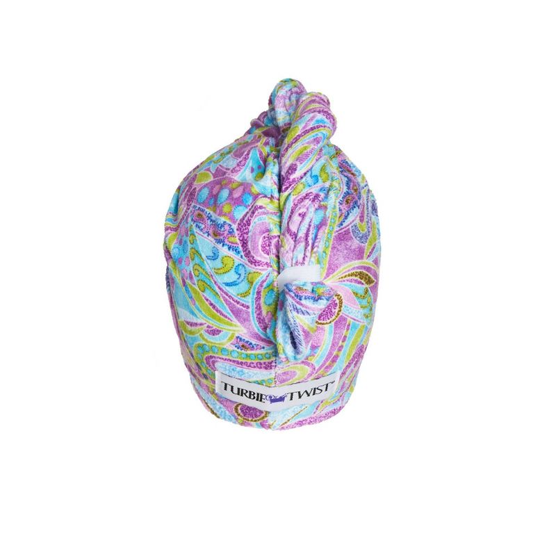 Turbie Twist Microfiber Hair Towel - Paisley Print