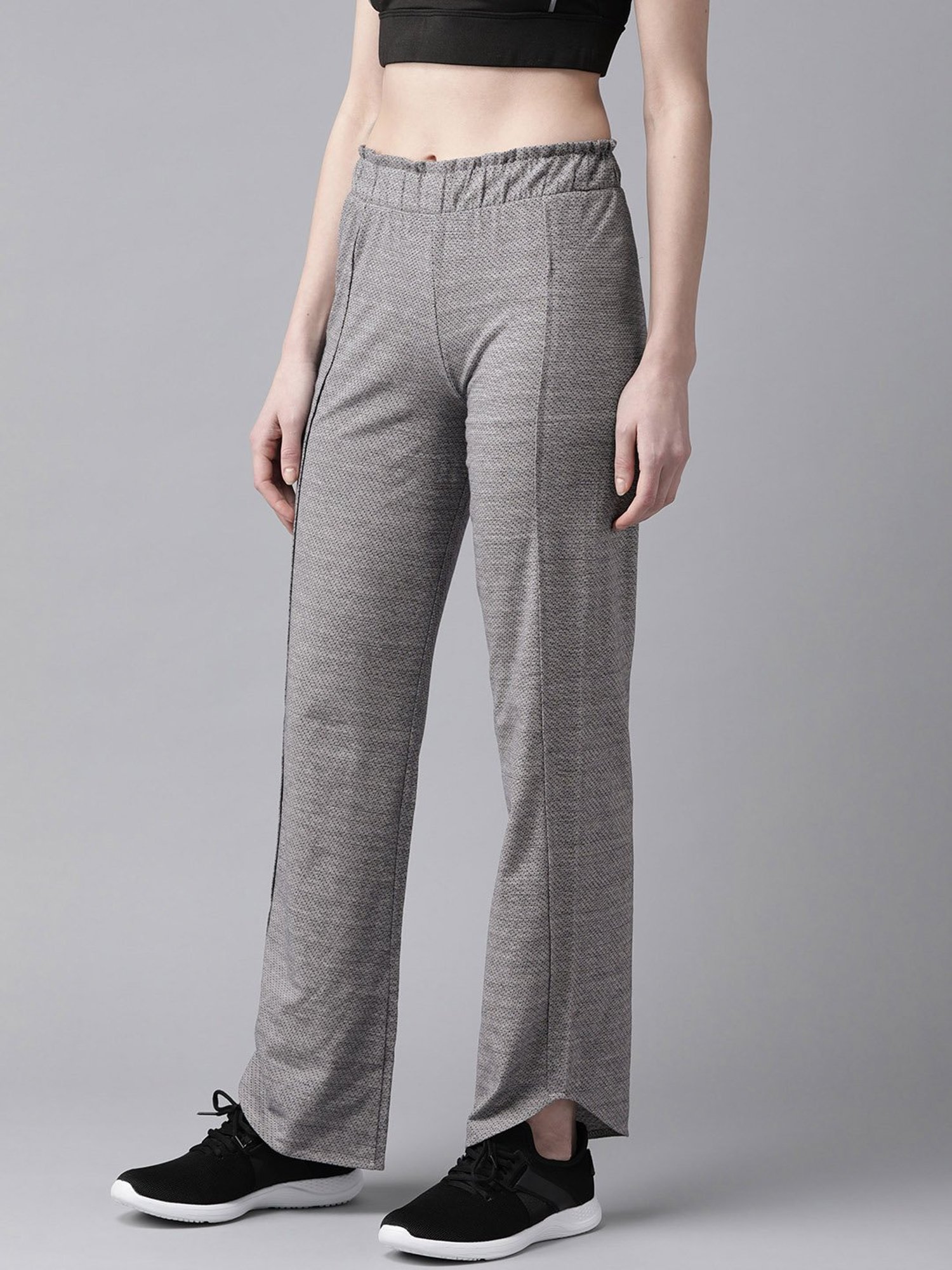 KENDALL + KYLIE Black Cotton Sports Tights