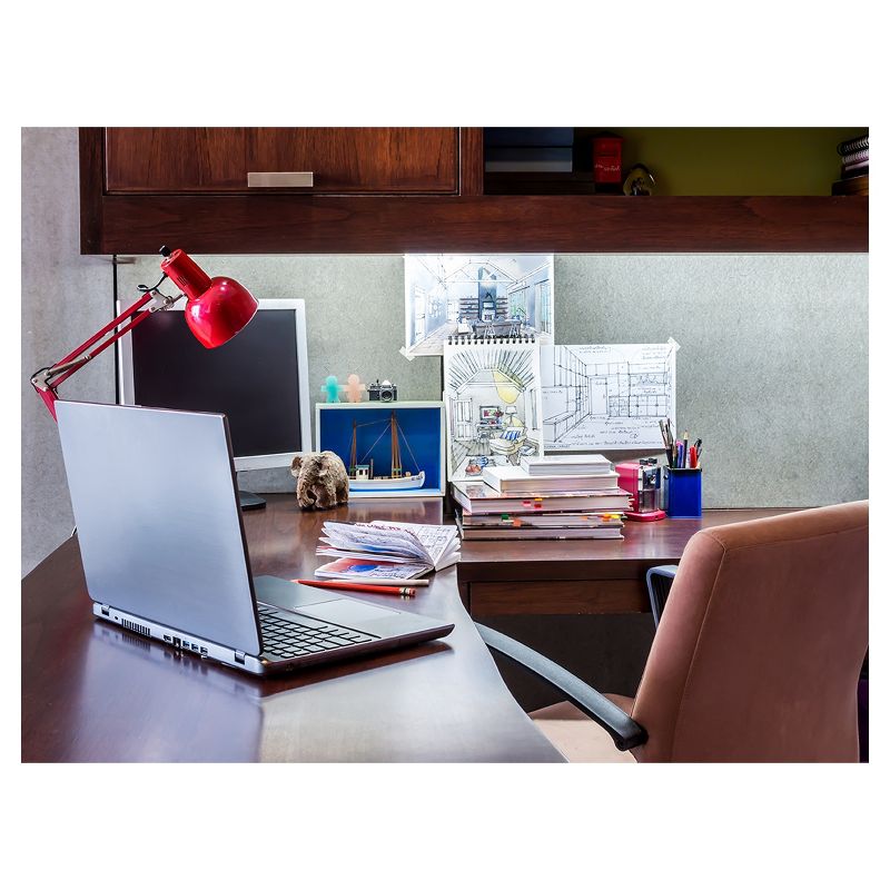 GE General Purpose 6-Outlet Power Strip with 4ft Extension Cord, Striped Design, White, Gray and Mint