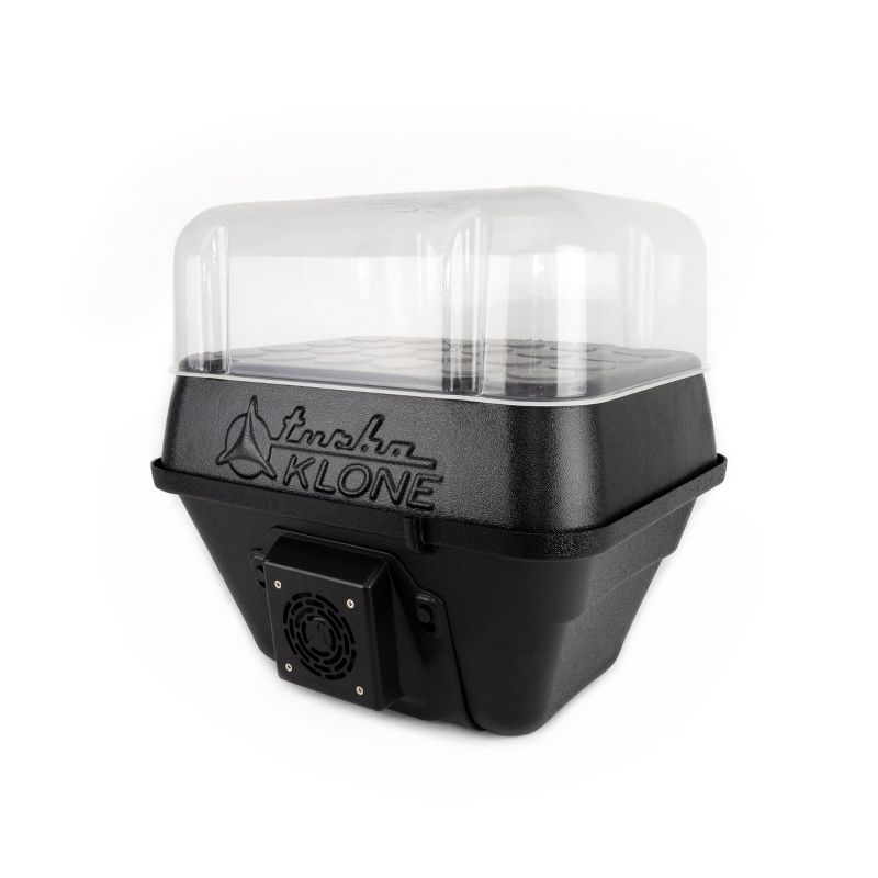 TurboKlone T24D Black Label Commercial Grade 24 Plant Cloner System with Humidity Dome and Klone Collars