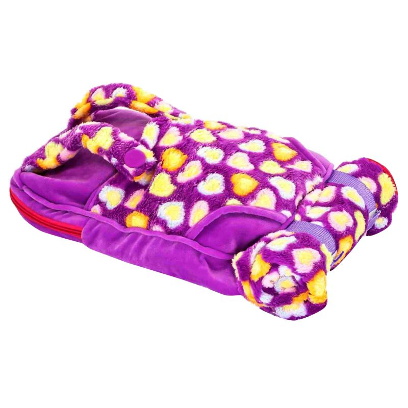 The Queen's Treasures 18" Doll Carrier & Accessory Set Purple