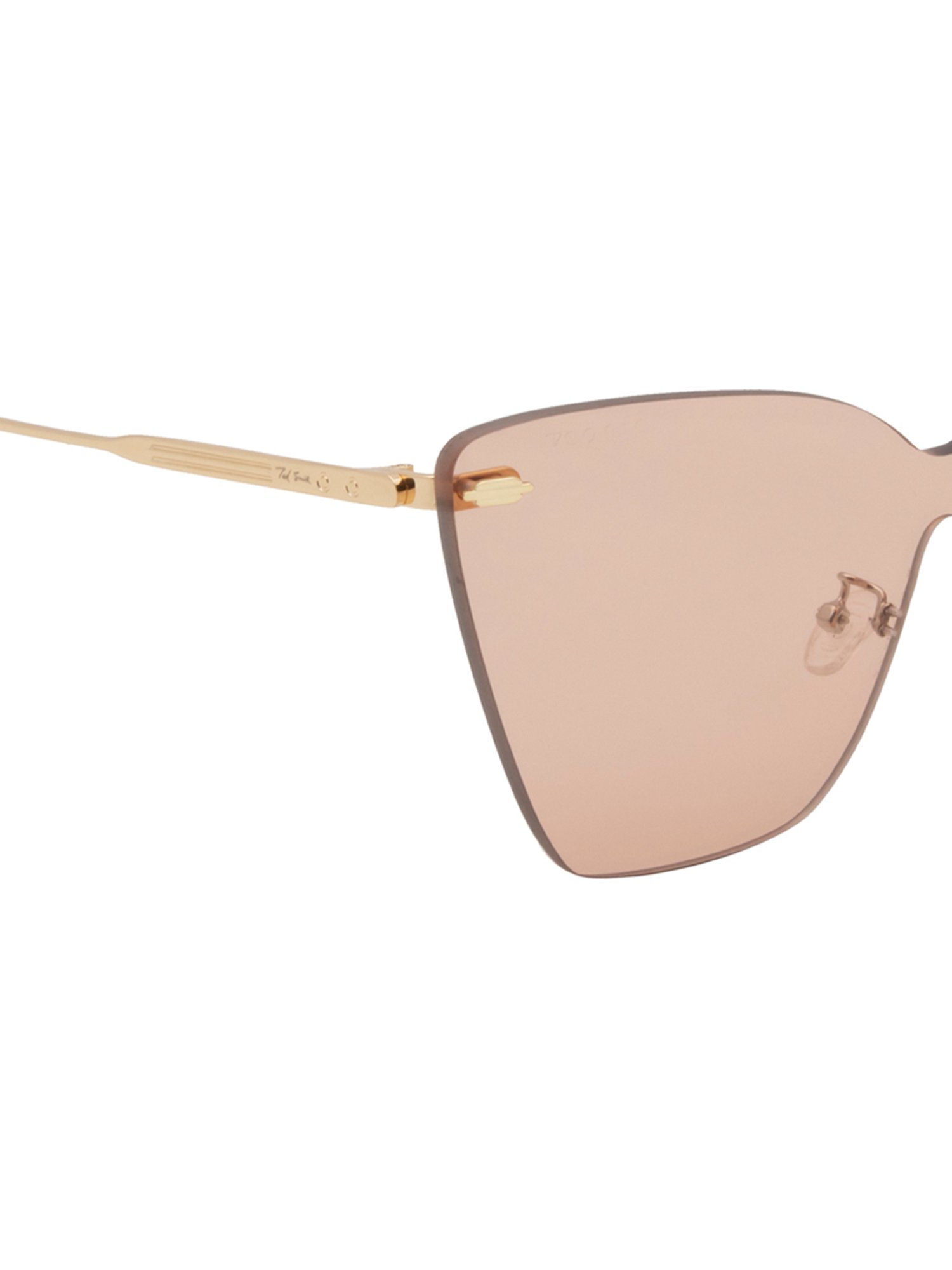 Ted Smith Pink Cat Eye UV Protection Sunglasses for Women