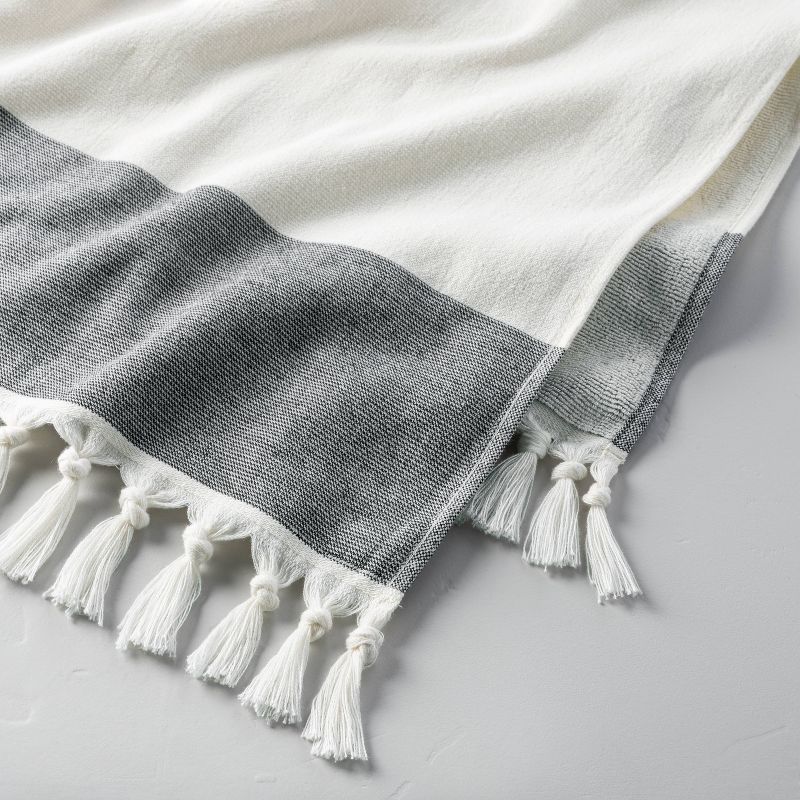 Iveta Abolina Peace Hands Tan Beach Towel - Deny Designs