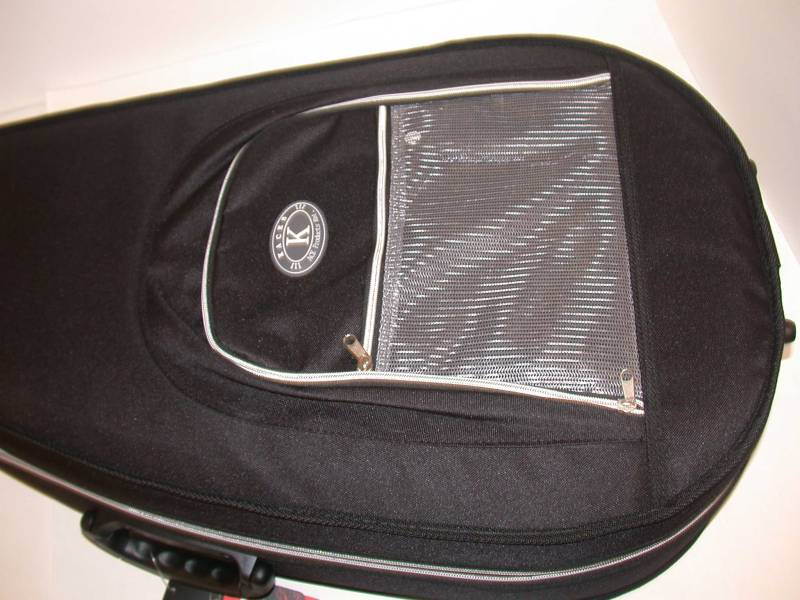 Kaces Xpress Series Polyfoam Acoustic Guitar Case, 1200D Nylon Covers, KPG-220