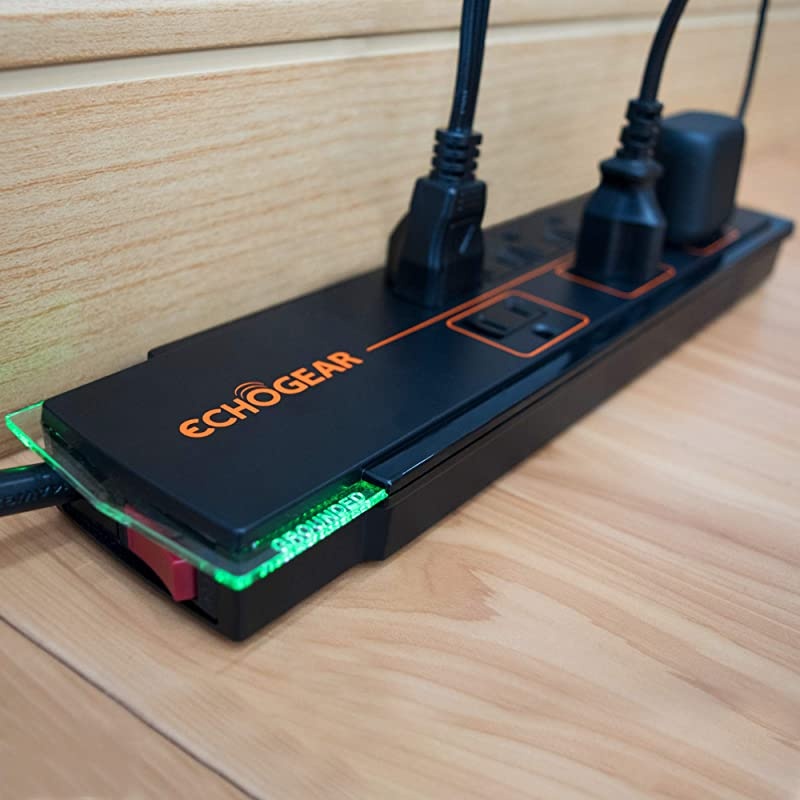 8 Outlet Surge Protector Power Strip - Slim Design Can Power & Protect Your Entire TV, Office, Or Gaming Setup - Advanced Surge Suppressor with 3420 Joules of Protection