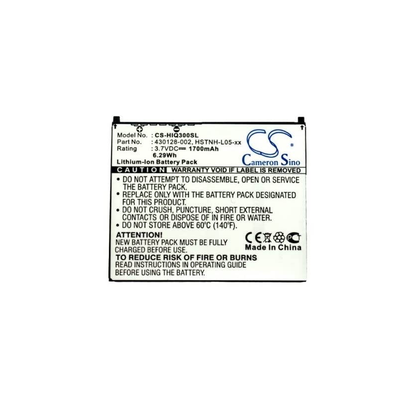 1700mAh Battery for HP iPAQ 310 Series Travel Companion