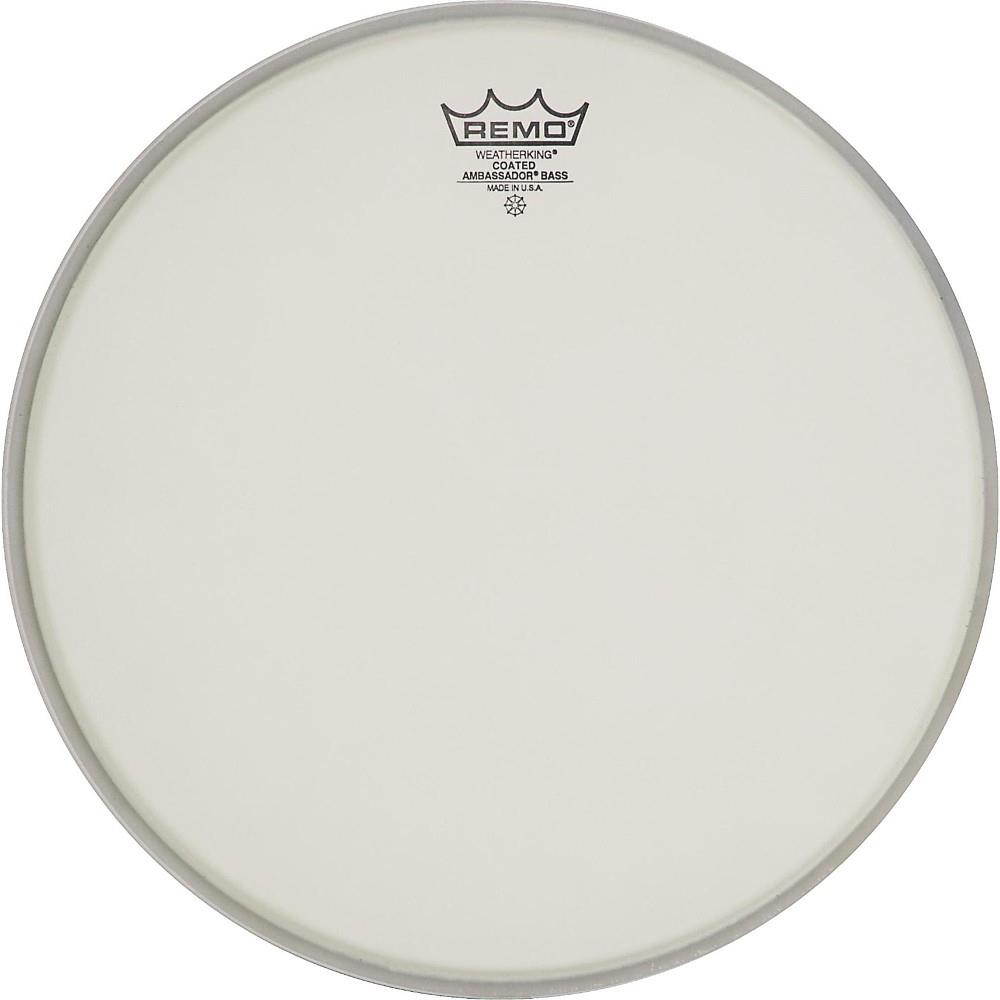 Remo Ambassador Coated 22"