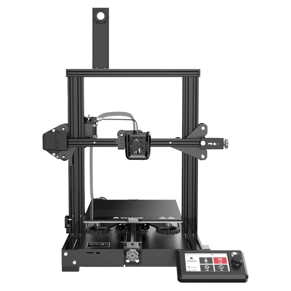 Aquila 3D Printer, DIY FDM All Metal 3D Printers Kit with Removable Carborundum Glass Platform, Resume Printing Function