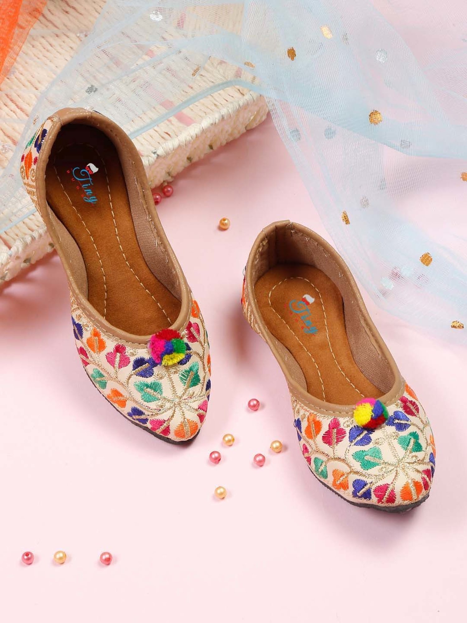 Tiny Bugs Kids Multicolor Juttis