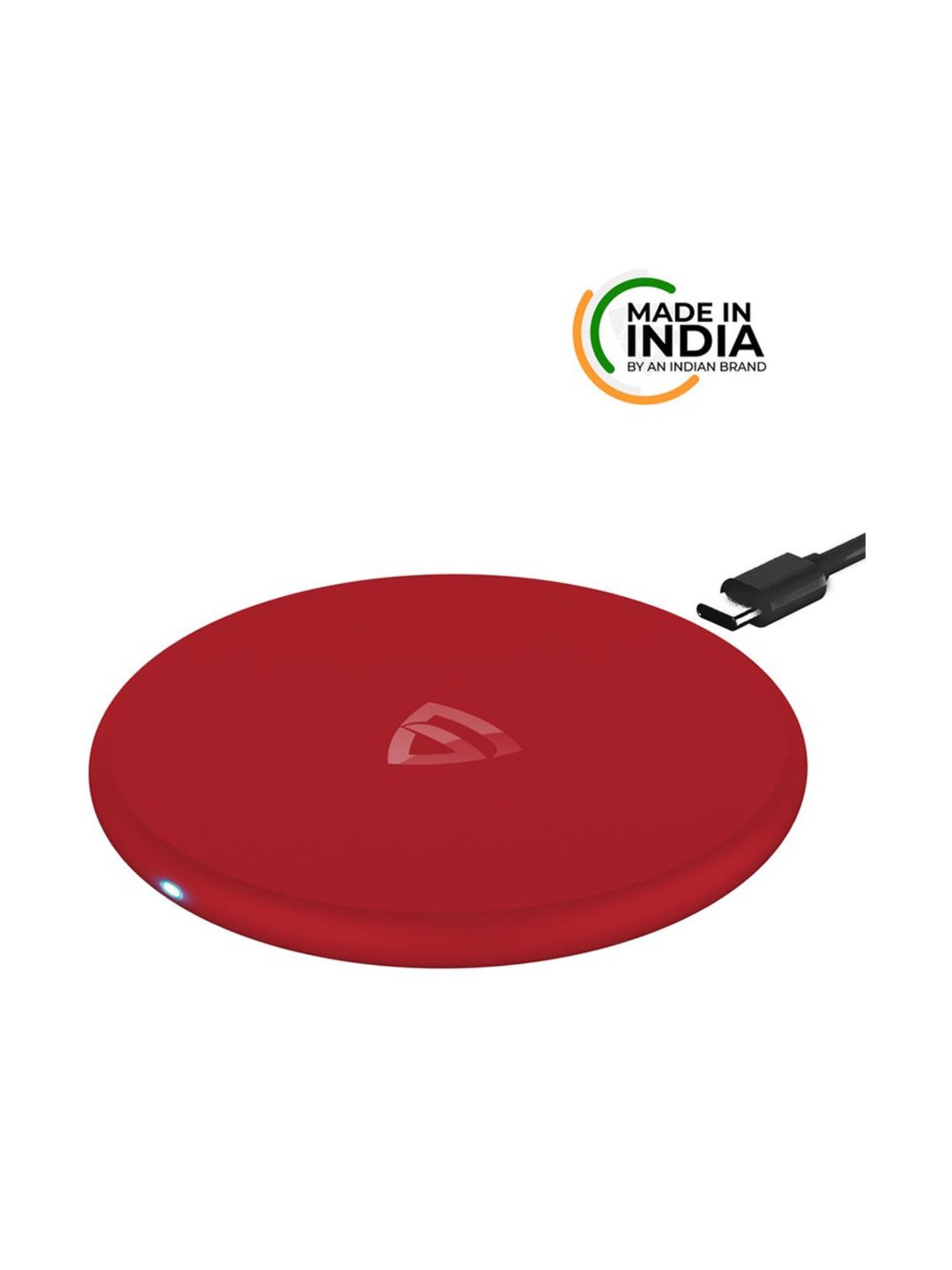 RAEGR Arc 400 Pro Qi Certified Type-C PD 15W Wireless Charger Charging Pad - (Green)