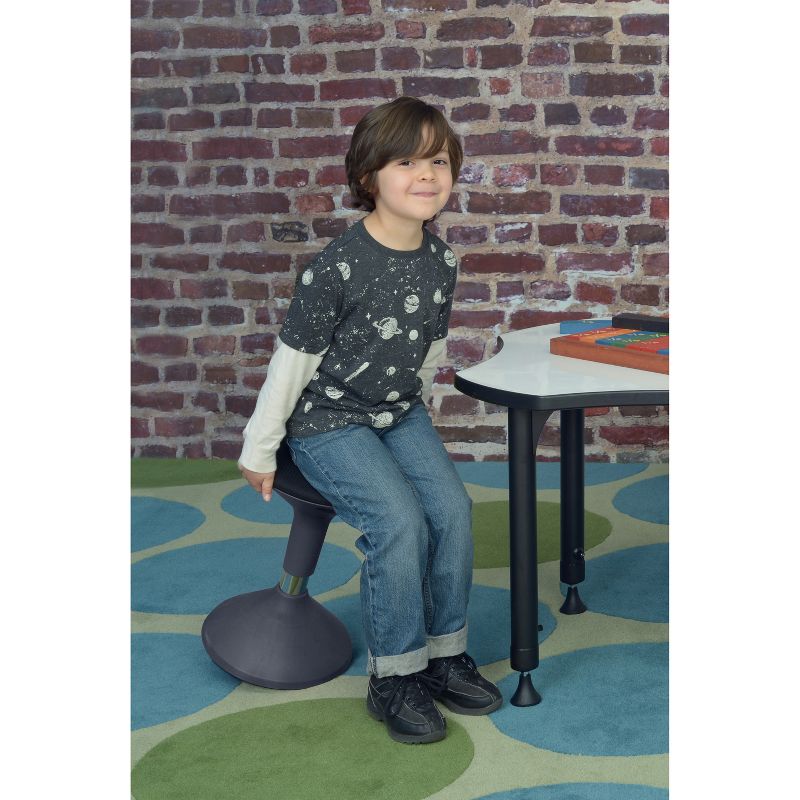 Grow Height Adjustable Wobble Stool Gray - Regency
