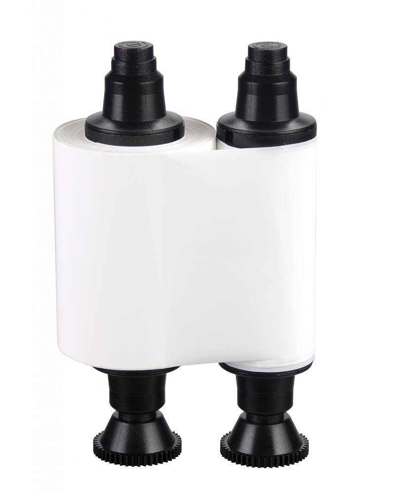 EVOLIS RCT015NAA   CONSUMABLES  WHITE MONOCHROME RIBBON  ELYPSO/PRIMACY/ZENIUS COMPATIBLE  1000 PRINTS PER ROLL  PRICED PER ROLL