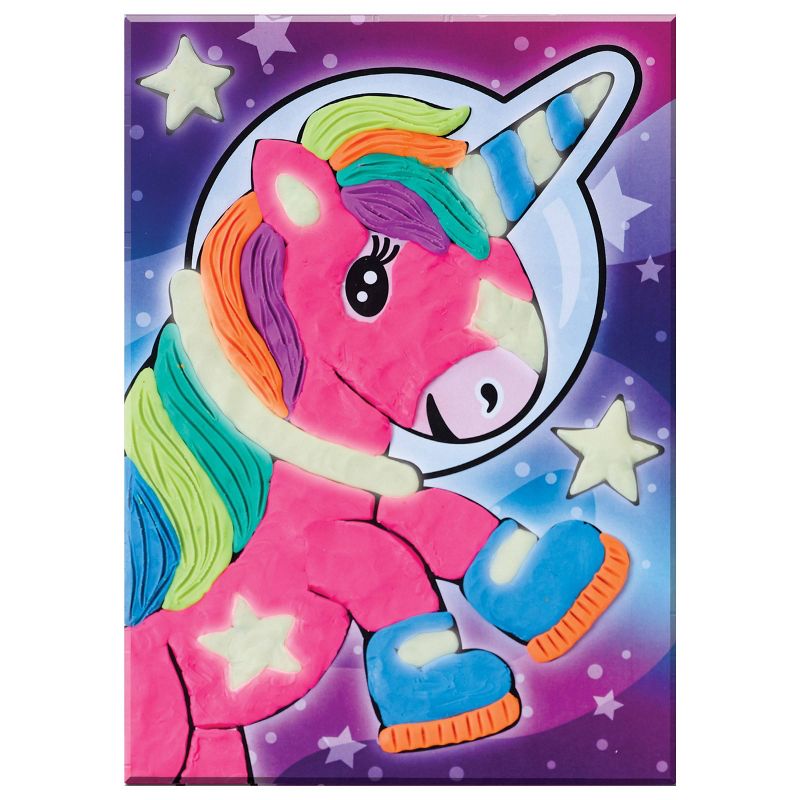 Faber-Castell Do Art Coloring with Clay Glow in the Dark Space Pets