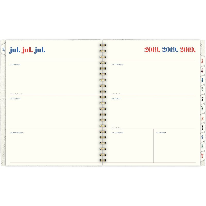 AT-A-GLANCE 2019-2020 Emily & Meritt  8 1/2" X 11" Weekly/Monthly Planner 24376061