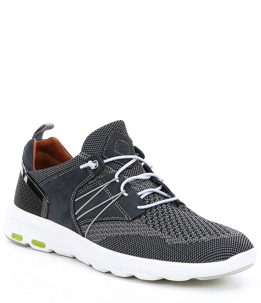 Rockport Men's Lets Walk Mesh Bungee Sneaker