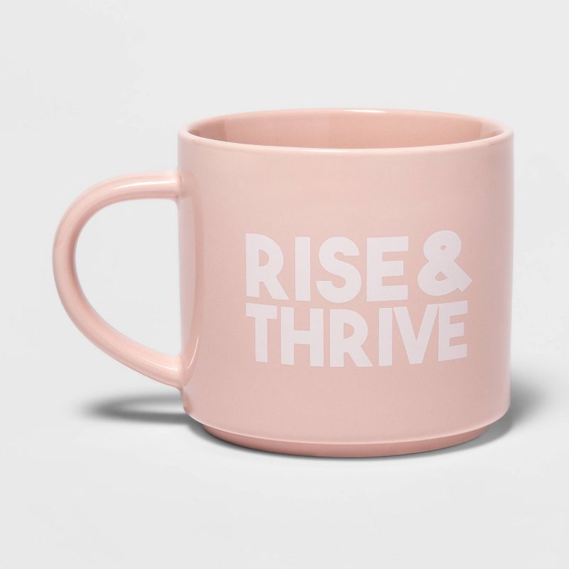 16oz Rise & Thrive Mug - Room Essentials™
