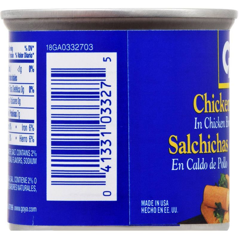 Goya Chicken Vienna Sausages - 4.6oz