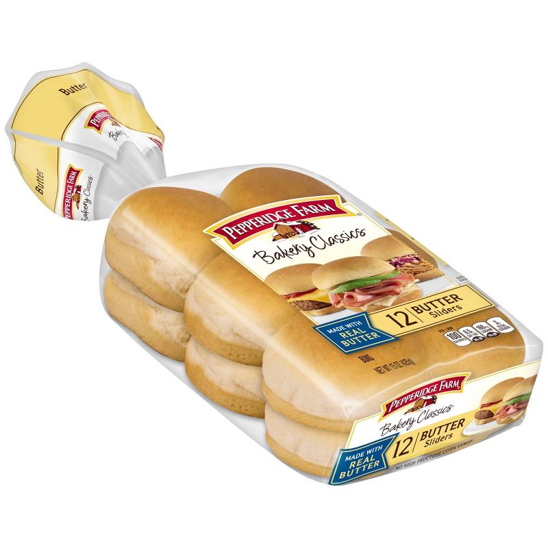 Pepperidge Farm Butter Slider Buns - 15oz/12ct