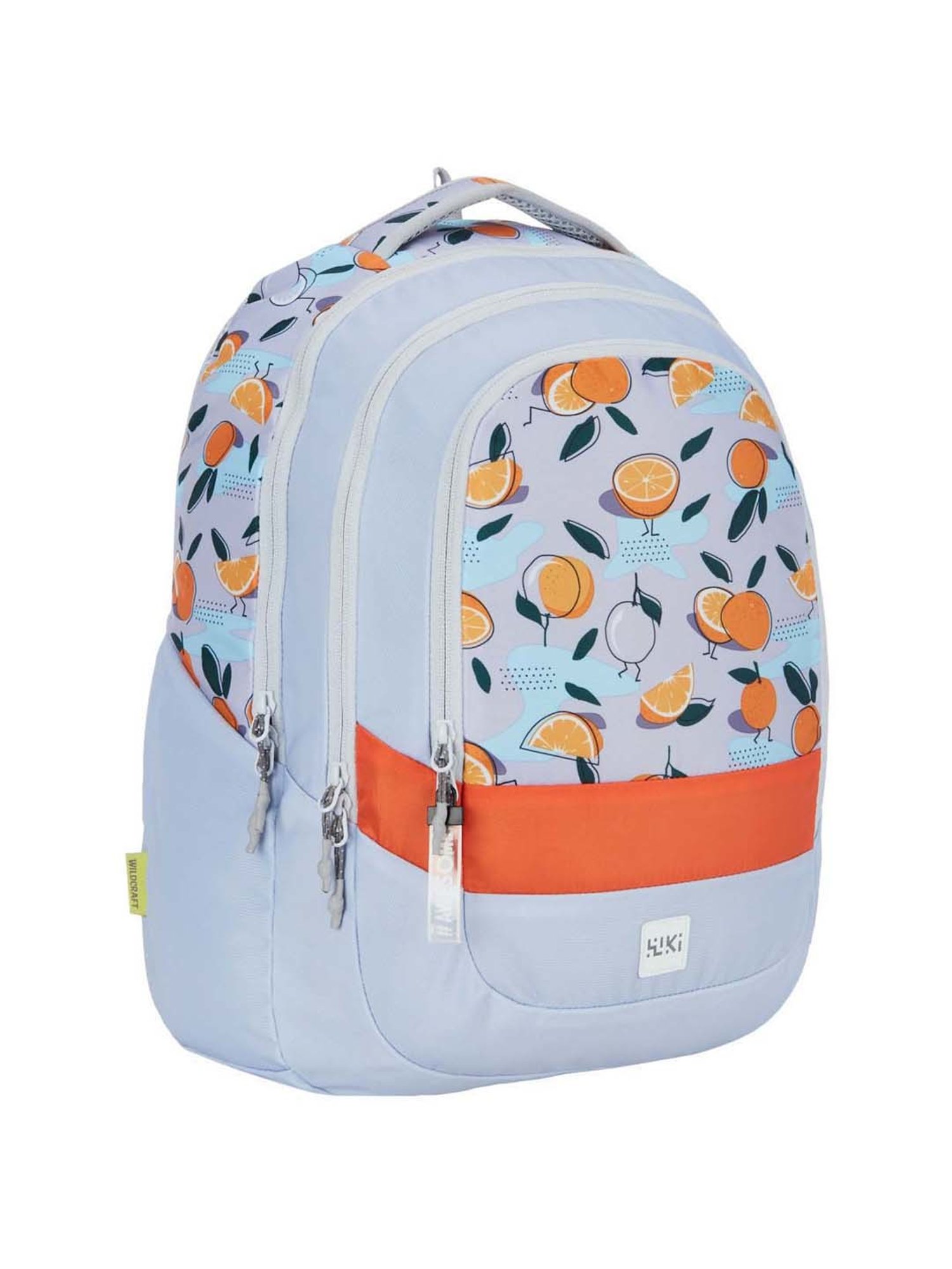 Wiki 27.5 Ltrs Grey Medium Backpack