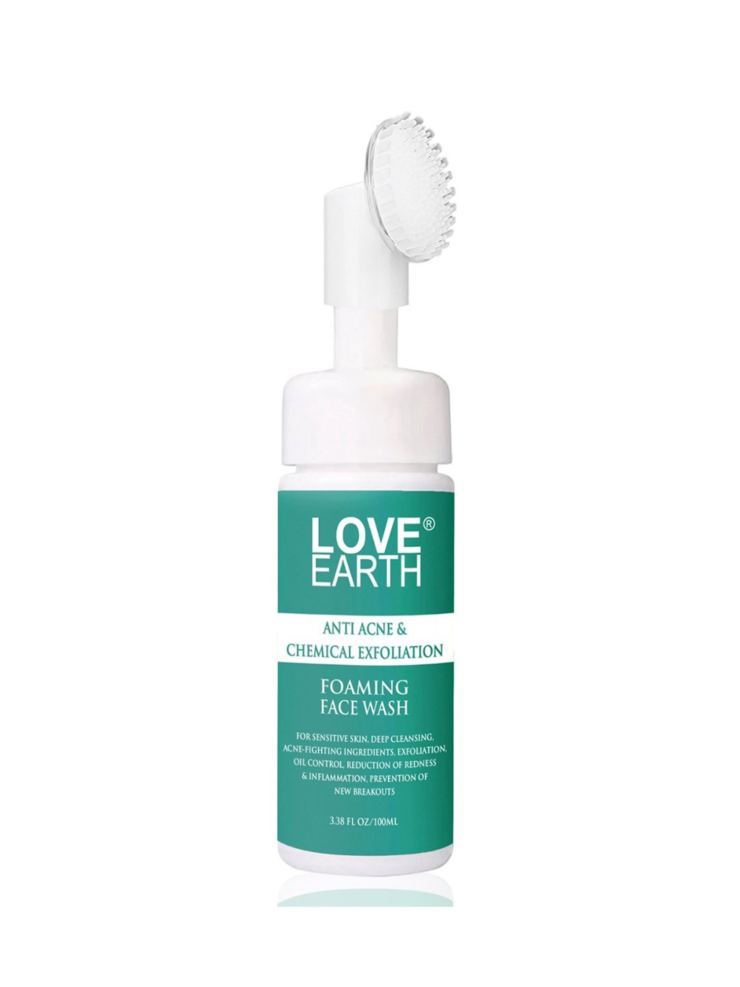 Love Earth Anti Acne & Chemical Exfoliation Foaming Face Wash - 100 ml