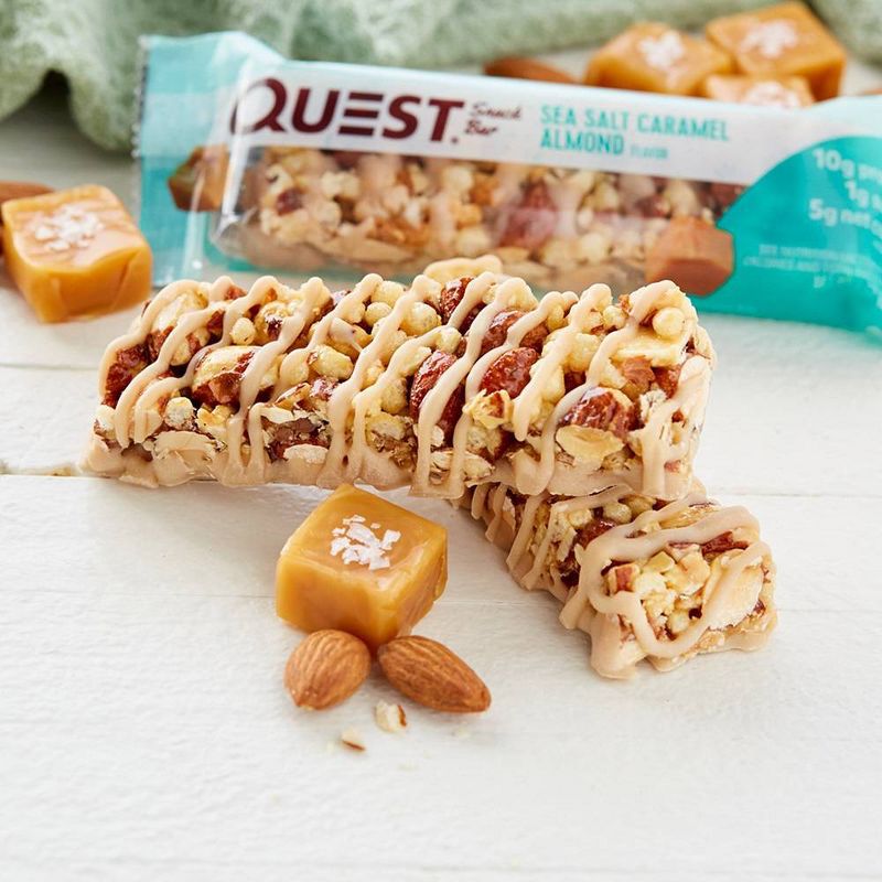 Quest Sea Salt Caramel Almond Snack Bar - 5ct/7.6oz