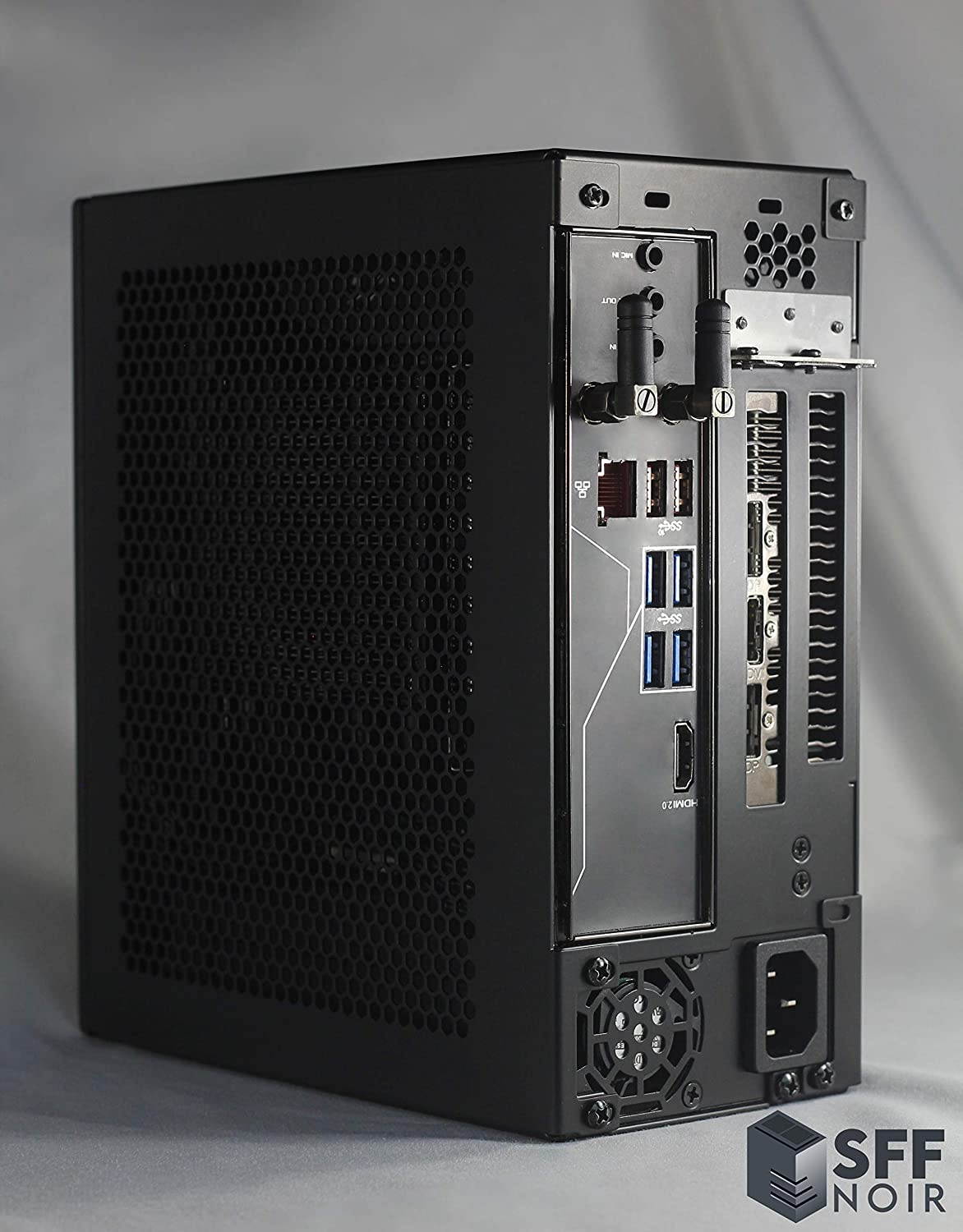 SFF Noir Shadowlink Antenna - 2.4 GHz WiFi and Bluetooth Antenna Set for PC (Mini)