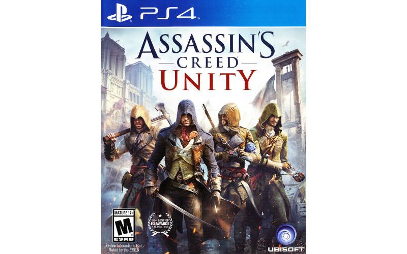 Assassin's Creed: Unity Walmart Exclusive PS4 - For PlayStation 4 - ESRB Rated Mature (17+) - Combat Game - Co-op player mode supported