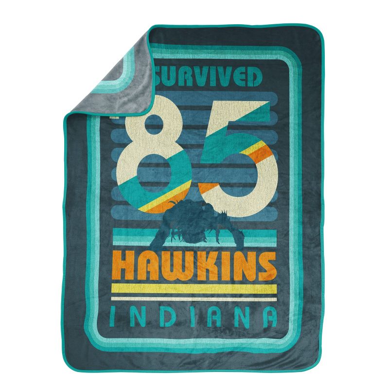 85" Stranger Things Hawkins Throw