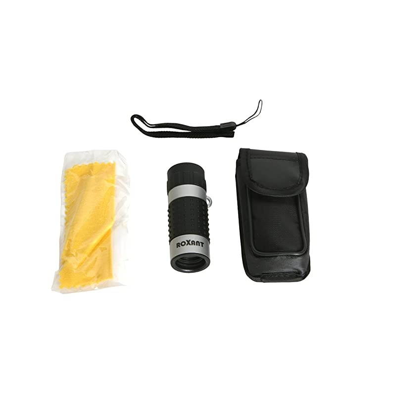 High Definition UltraLight Mini Monocular Pocket Scope Carrying case Neck Strap and Cleaning Cloth are Included
